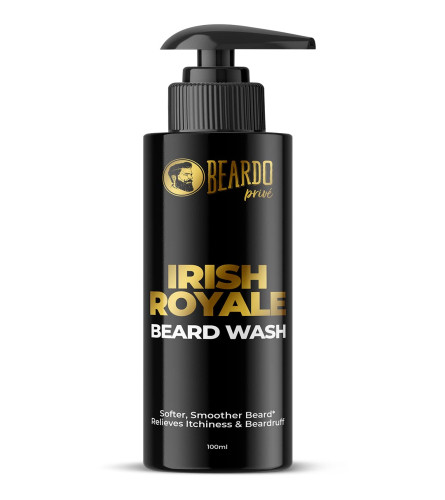 Beardo Irish Royale Prive Beard Wash For Men 100 ml (Pack of 2) Fs