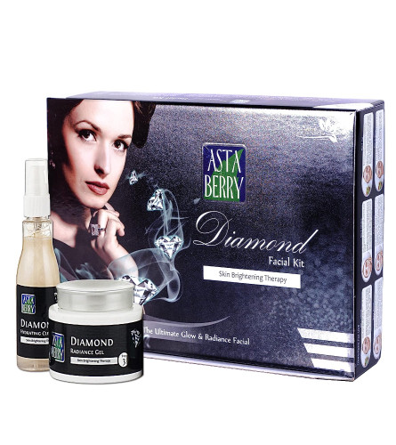 Astaberry Diamond Facial Kit 6 Steps For All Skin Types (Fs)
