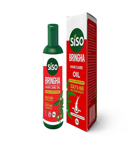 Siso Bringha Herbal Hair Care Oil 100 ml (Pack of 2) Fs