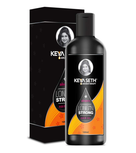 Keya Seth Aromatherapy, Alopex Long N Strong Hair Oil with Rosemary & Tea Tree Oil 100 ml (Fs)