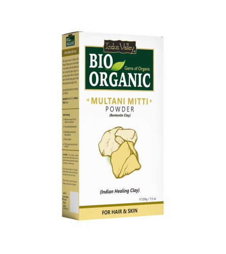 INDUS VALLEY Bio Organic Multani Mitti Powder