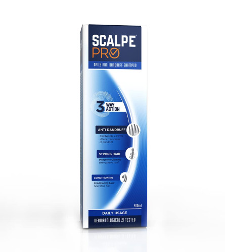 Scalpe Pro Anti dandruff Shampoo, 400 ml | free shipping