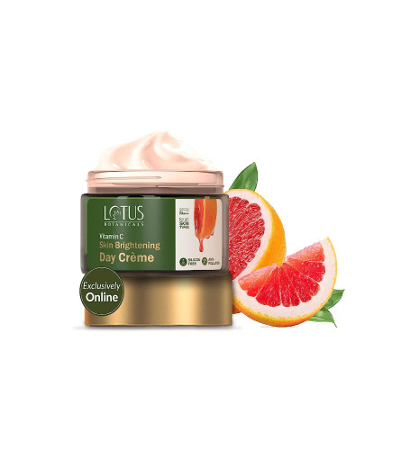 Lotus Botanicals Skin Brightening Day Cream | Vitamin C | 50 gm | free shipping