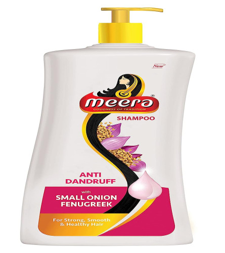 Meera Anti Dandruff Shampoo, With Goodness Of Small Onion and Fenugreek 340 ml (Fs)