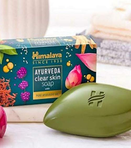 Himalaya Ayurveda Clear Skin Soap, 125 g (Pack of 6) free shipping