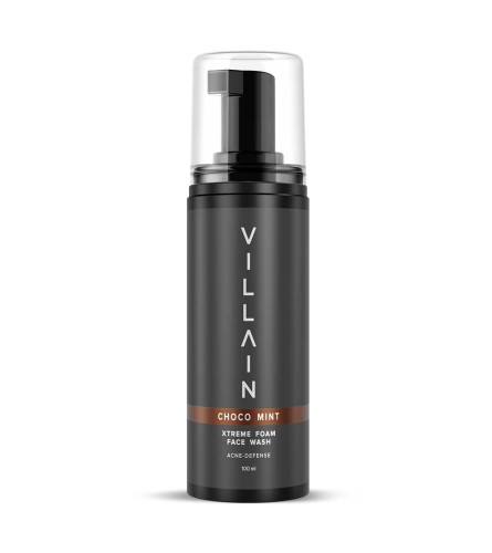 Villain Xtreme Foam Face Wash with Chocomint 100 ml (pack of 2)