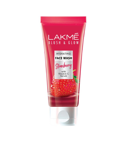 LAKMÉ Blush & Glow Strawberry Refreshing Gel Face Wash 100 g (pack of 2)
