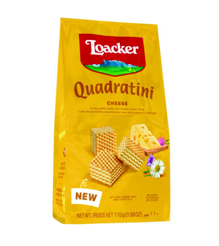 Loacker Quadratini Cheese 110g