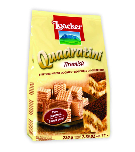 Loacker Quadratini Tiramisu - 220g