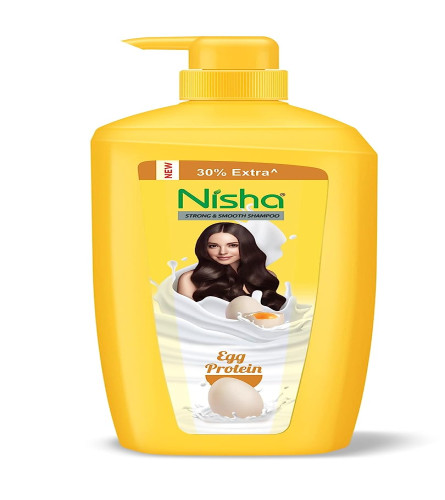 Nisha Egg Protein Shampoo For Strong & Smooth Hair, 650 ML | free shipping