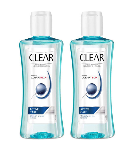 Clear Active Care Anti-Dandruff Hair Oil 150 ml (pack of 2) free shipping