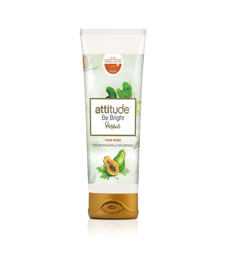Amway Attitude Be Bright Herbals Exfoliating Face Wash 100 ml