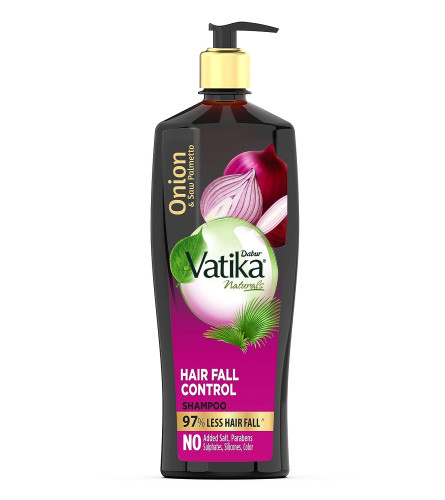 Dabur Vatika Onion Hair Fall Control Shampoo - 640ml |  free shipping