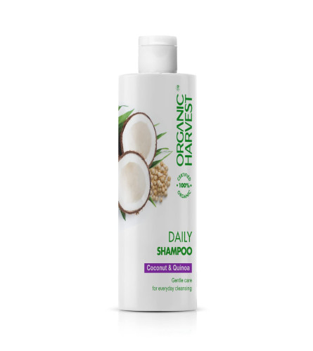 Organic Harvest Daily Shampoo with Coconut & Quinoa, For Men & Women |500 ml | free shipping
