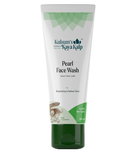 Kulsum's Kaya Kalp Herbals Pearl Face Wash 100 ml (pack of 3) free shipping