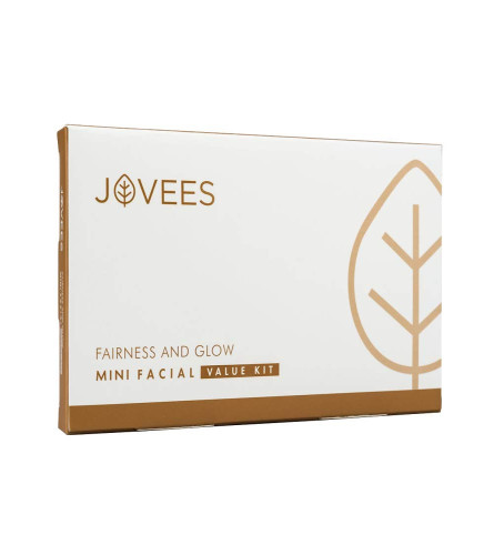 Jovees Fairness and Glow Facial Kit (315 g)-Set of 6