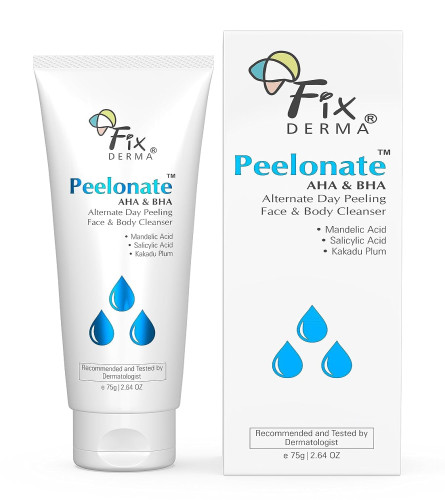 Fixderma 2% Mandelic Acid + 1% Salicylic Acid Face Wash 75 gm