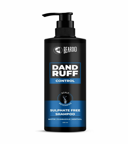 Beardo Dandruff Control Sulphate Free Shampoo | Anti Dandruff Shampoo | Shampoo for men | 200 ml | free shipping
