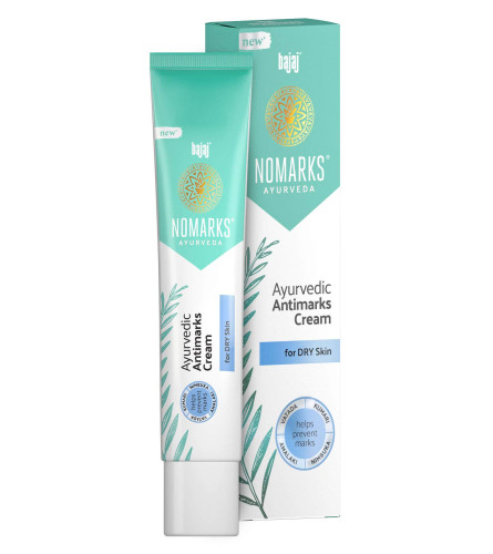 Bajaj Nomarks Ayurvedic Antimarks Cream for Dry Skin, 25 gm x 4 pack | free shipping