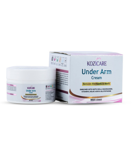 Kozicare Under Arm Cream For Remove Black Spots & Warts – 50 gm  | pack of 2 | free shipping