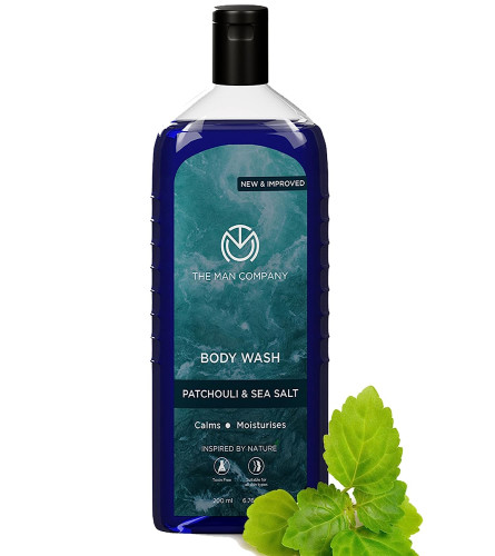 The Man Company Patchouli & Sea Salt Perfumed Body Wash For Men,- 200 Ml |  free shipping