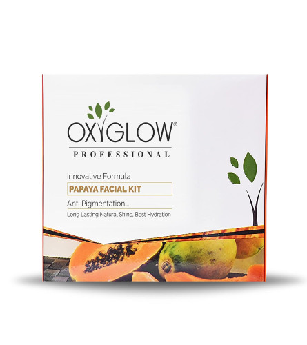 OXYGLOW Herbals Papaya Facial Kit 260 gm (Fs)