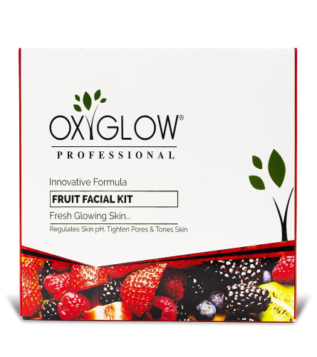 Oxyglow Innovative Formula Fruit Facial Kit Fresh Glow Cream for all type Of Skin 260 gm (Fs)