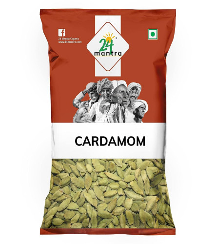 24 Mantra Cardamom/Elaichi/Elakulu - 50gms, Pack of 1