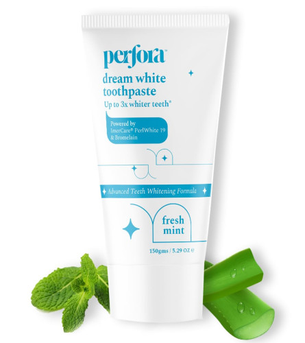 Perfora Whitening Toothpaste, Instant Teeth Whitening, Vegan Friendly, 150 g (pack of 2) free shipping