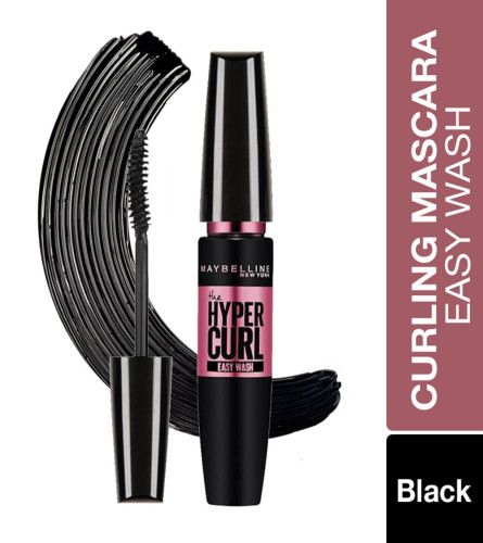 Maybelline New York Hypercurl Mascara - Black 9.2 ml (Pack of 2) Fs