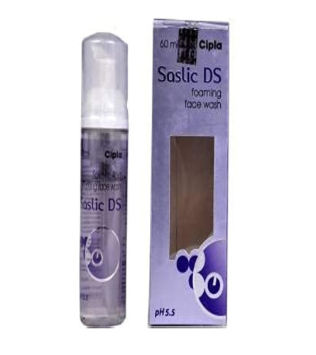 Cipla Saslic DS Foaming Face Wash 60 ml (Fs)