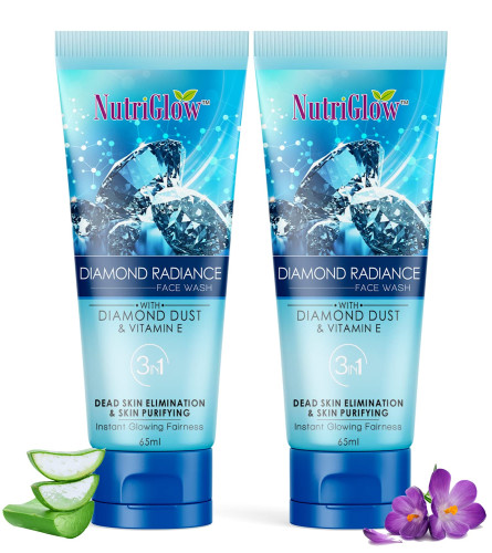 NutriGlow Diamond Radiance Face Wash Fresh Feel With Vitamin E