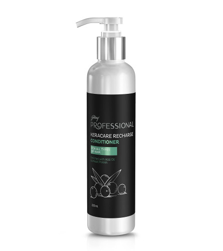 Godrej Professional Keracare Recharge Conditioner (For All Types Of Hair), 225 gm | free shipping