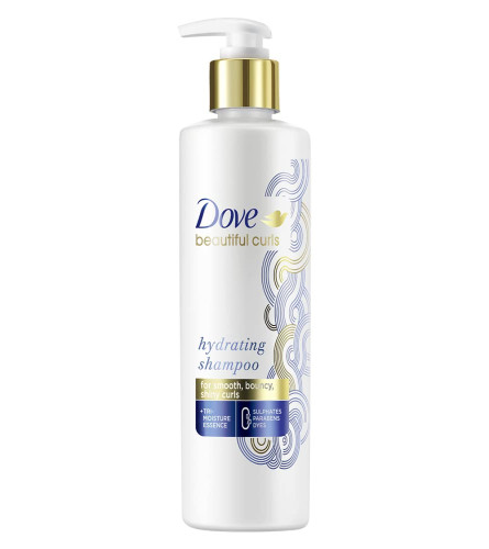 Dove Beautiful Curls Sulphate Free Shampoo 380 ml, For Curly Hair (free shipping)