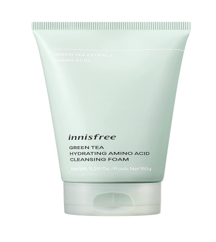 Innisfree Green Tea Foam Cleanser | Face wash for Men & Women | For Dull & Dry Skin