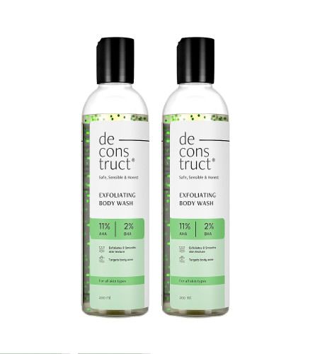 Deconstruct Exfoliating Body Wash with Salicylic Acid |  200 ml (pack of 2) free shipping