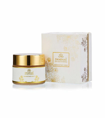 Swarnak 24K Gold Ayurveda Radiance Face Scrub-25 gm | free shipping