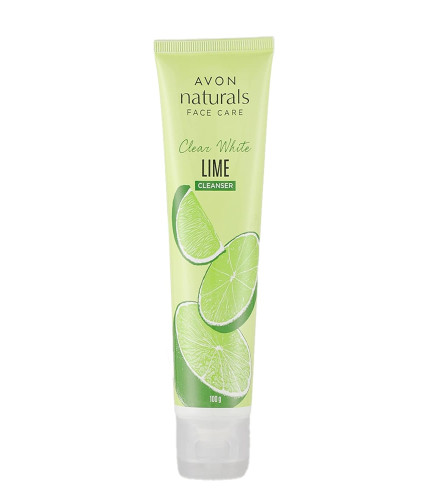 AVON Natural Brightening Lime Cleanser 100 g (pack of 2) free ship
