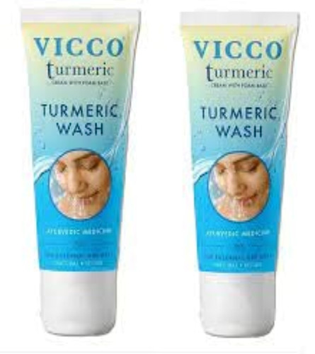 Vicco Face Wash-70g (Pack of 2) Free shipping worldwide