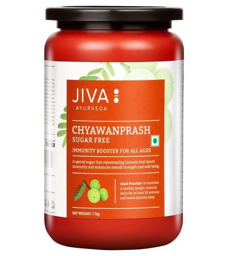 Jiva Sugar Free Chyawanprash - 1 Kg, Black | 100% Sugar-Free Immunity Booster Free shipping world