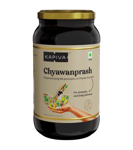 Kapiva Chyawanprash - 500g| Build Strength, Stamina, and Immunity with 40+ Ayurvedic Herbs Free ship