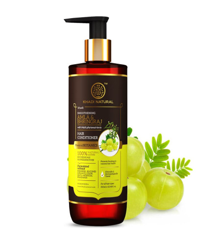 KHADI NATURAL Amla & Bhringraj Hair Conditioner, 310 ml (free shiping)