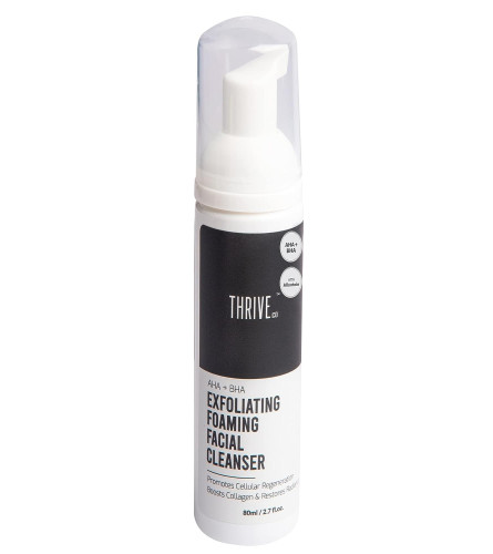 ThriveCo Exfoliating Foaming Face Wash With Aha+Bha