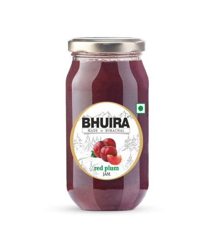 Bhuira|All Natural Jam Red Plum|No Added preservatives|No Artifical Color Added