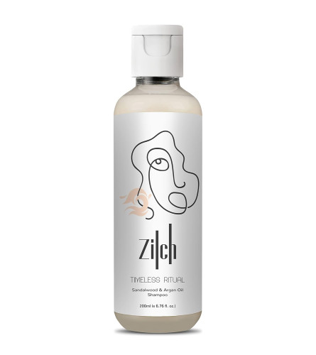 Zilch Timeless Ritual Shampoo with Sandalwood & Argan Oil, 200 ml | free shipping