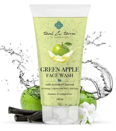 Teal & Terra Green Apple Premium Face Wash