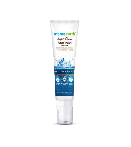 MamaEarth Aqua Glow With Himalayan Thermal Water and Face Wash