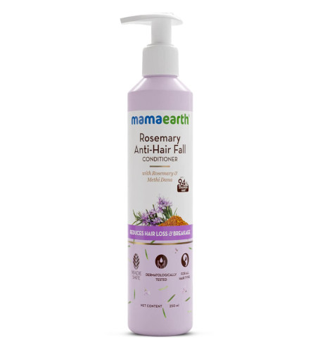 Mamaearth Rosemary Anti Hair Fall Conditioner with Rosemary & Methi Dana for Reducing Hair Loss & Breakage - 250 ml | free shipping