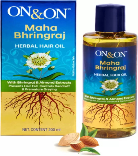 On&On Maha Bhringraj Herbal Hair Oil