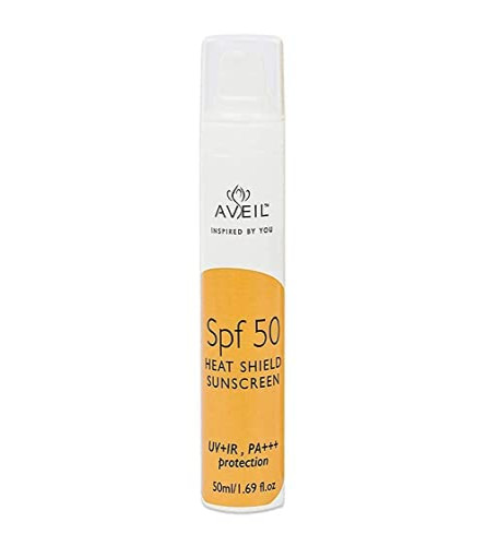 AVEIL Heat Shield Gel Sunscreen SPF 50 | Normal, Oily or Acne Prone Skin